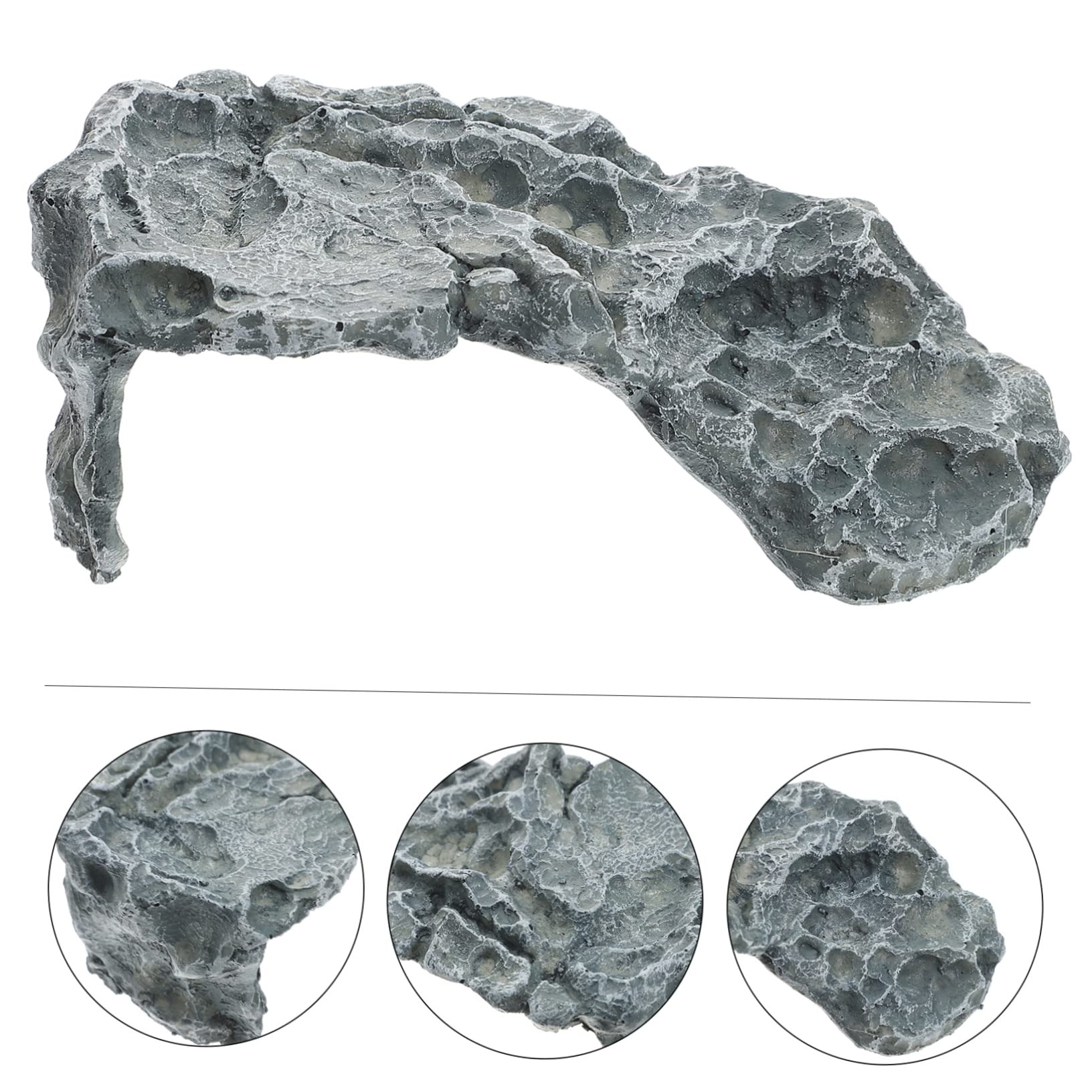 Toyvian Basking Résine pour Tortues Décoration de Terrarium Aquarium Accessoires pour Reptiles pour Tortues Amphibiens