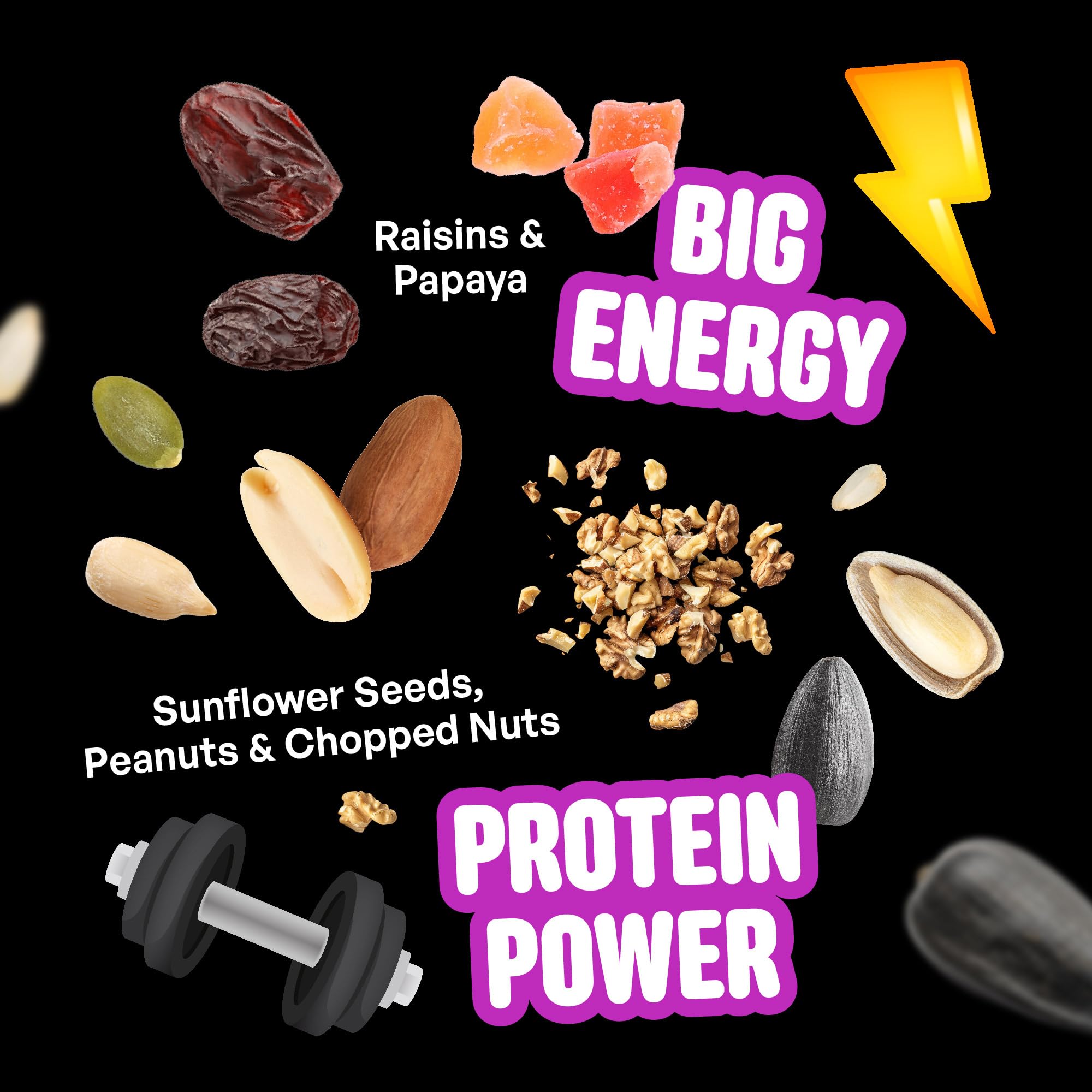 Cool Birds Nut & Fruit - Semi per uccelli selvatici, 4,5 kg, cibo per uccelli gourmet con cuori di girasole, arachidi, noci e frutta vera, senza mais, milo o miglio, per mangiatoie esterne