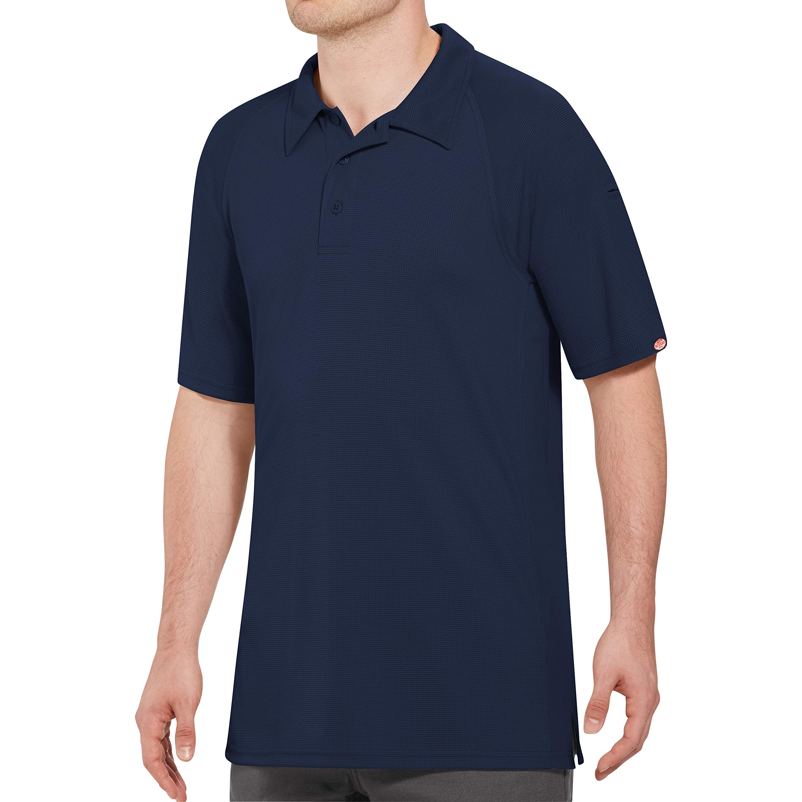 Red Kap Men's Navy Big-Tall Active Performance Polo Shirt, 6X-Large