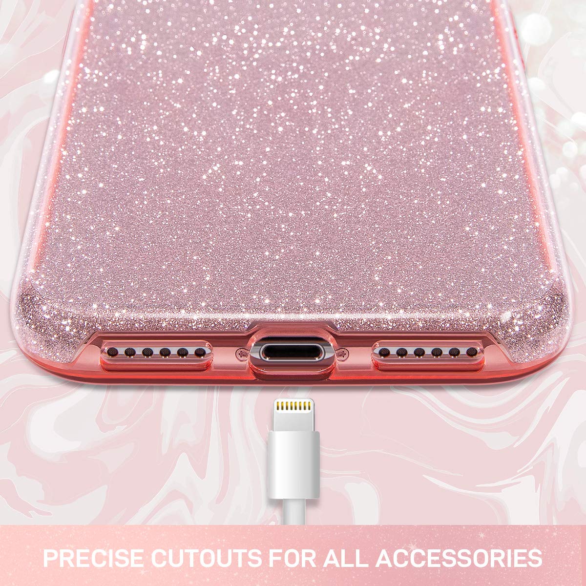 Coque Pour Huawei Y6p 2020 Paillettes Silicone Glitter 3D Antichoc