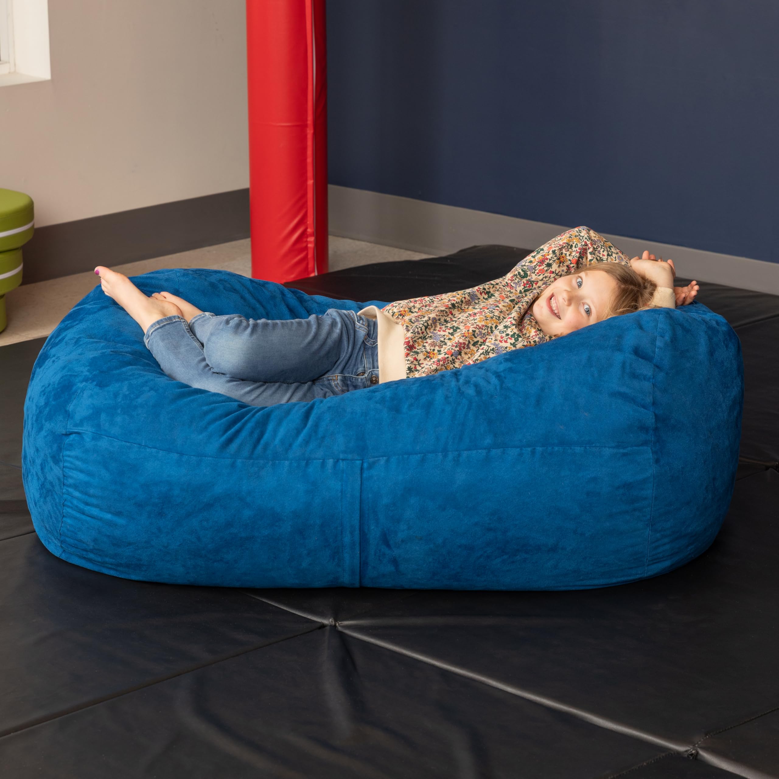 Amazon.com: Jaxx Sofa Saxx 4-Foot Bean Bag Lounger, Blueberry Amazon.com: Jaxx Sofa Saxx 4-Foot Bean Bag Lounger, Blueberry