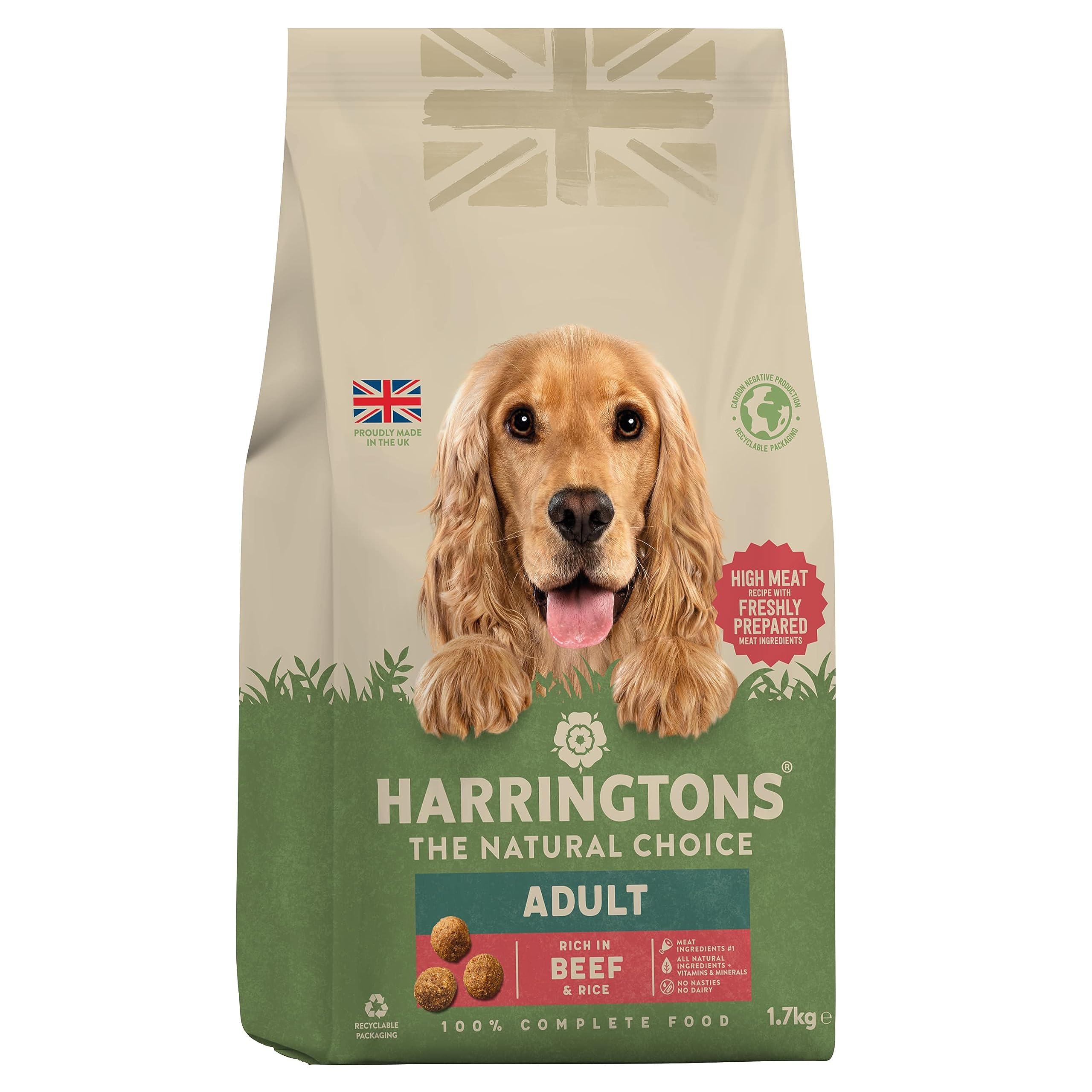 Harringtons Dog Beef 1.7kg (Pack of 4) - 3