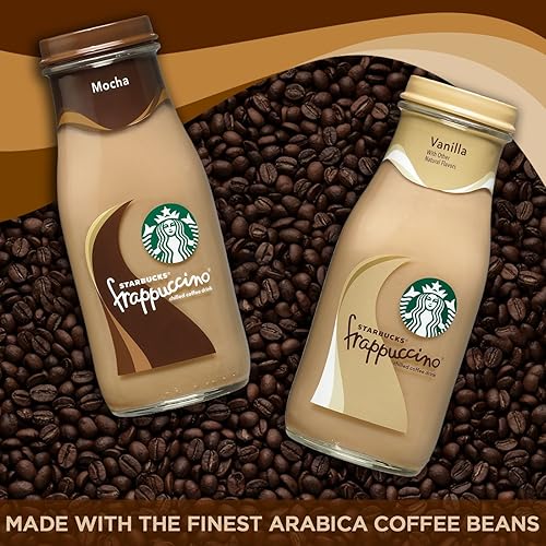 Miniatura 3 de Frappuccino de Starbucks sabores moca y vainilla botellas de vidrio de 95 onzas paquete de 15