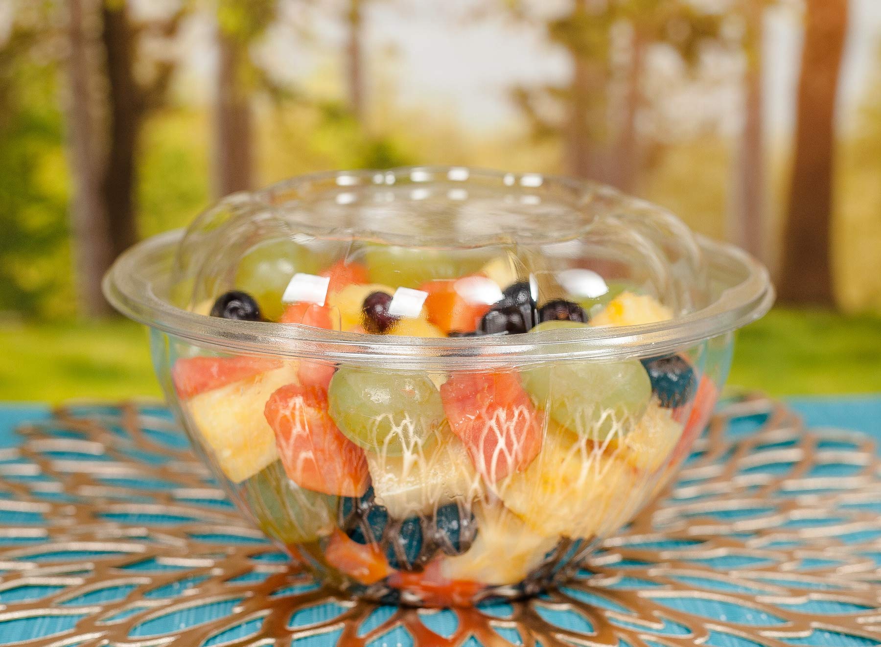 Buy GOLDEN APPLE, 32oz10sets, Disposable Plastic Serving Rose Bowls