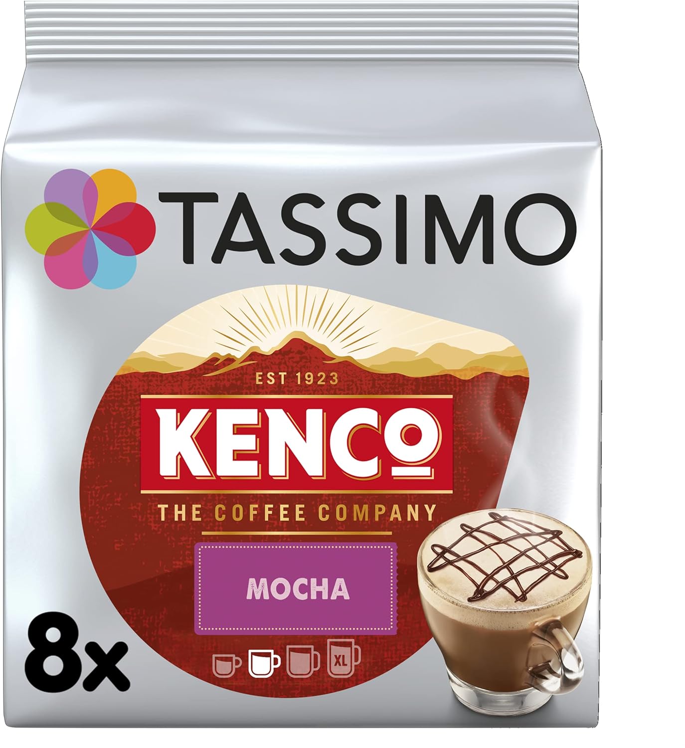 Tassimo Kenco Mocha Coffee Pods, (16 pods, 8 servings) Amazon.co.uk