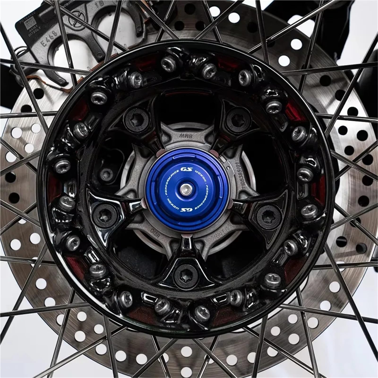 Boîtier D'entraînement Final De Moto, Cardan, Essieu De Roue Arrière, Curseur De Collision Adapté À La BMW R 1300 R1300 GS 1300GS GS1300 2023 2024 2025(B-Blue)