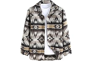 Plaid Aztec Jacket: Embracing Warmth and Style for Men