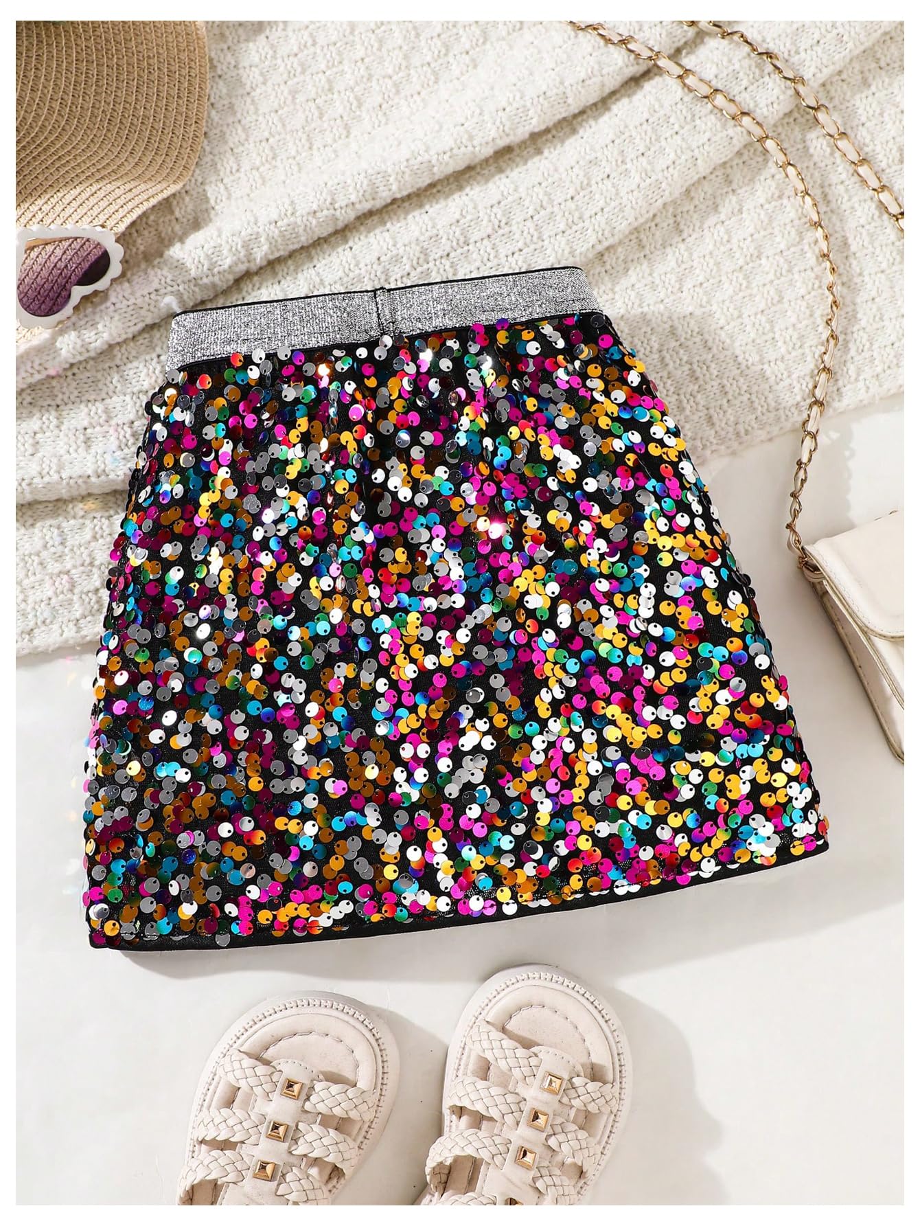 Carter's Baby Girl's Dot Striped Skort (6 Months, Navy Stripe)