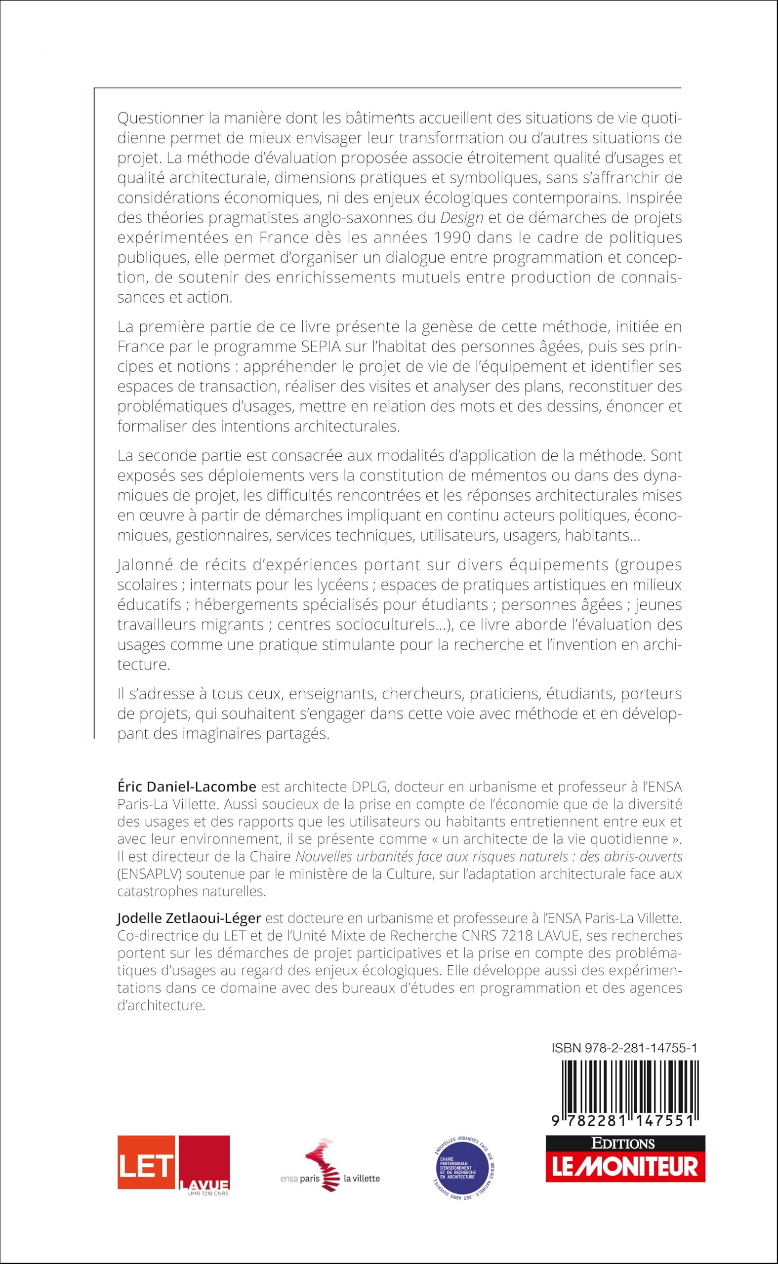 Evaluation des usages et invention architecturale