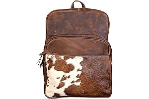 Cowhide Leather Backpack: Rugged Adventure Companion for Men & Women