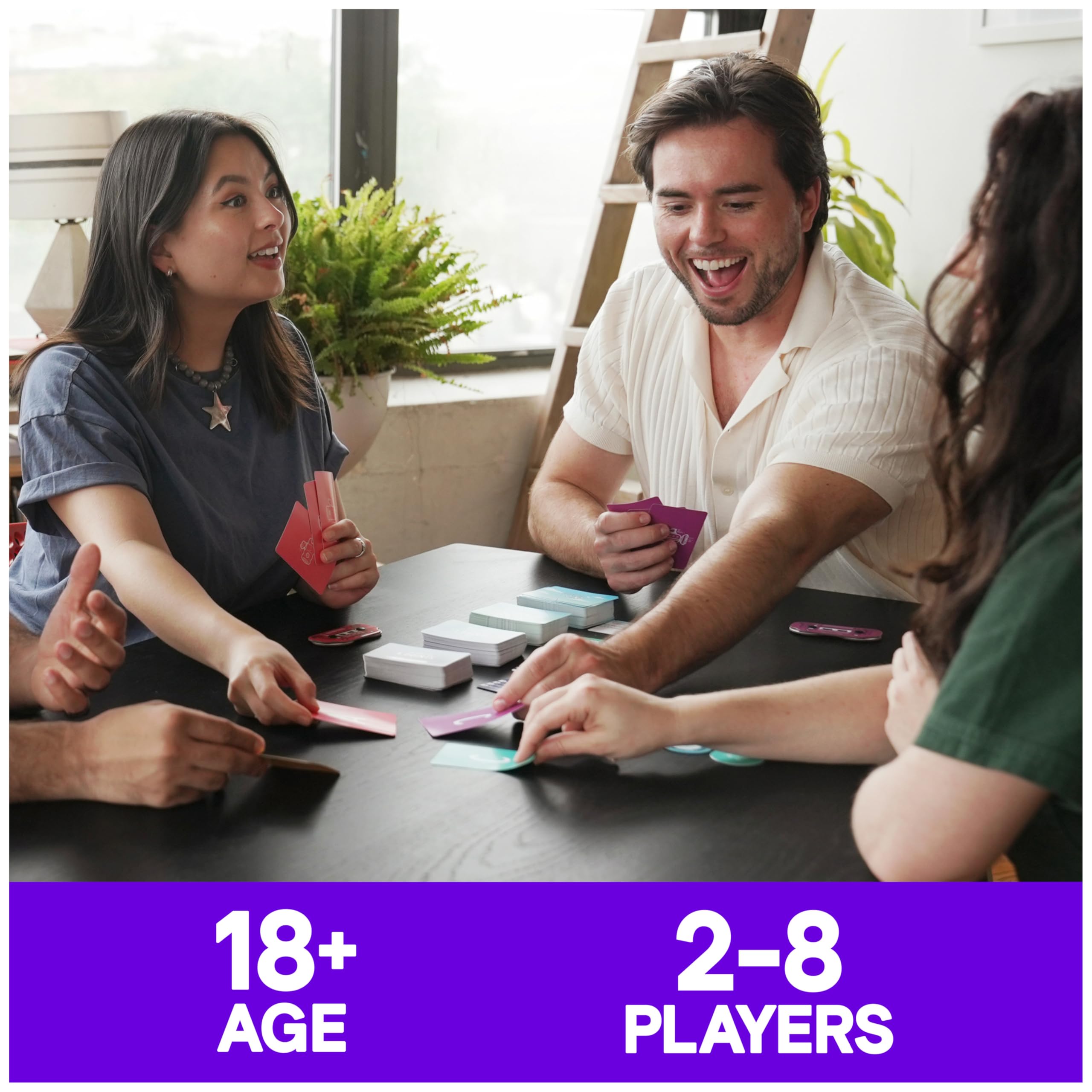 Condition photo showing Brand New for spin master games, just the tip – explore the depths of your friendships with hilarious questions, party game, adult card game, 2-8 players, for ages 18 & up