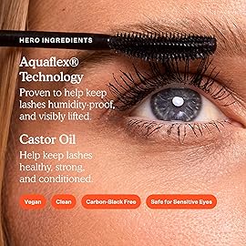 Tower 28 MakeWaves Mascara - Volumizing -Resistant Mascara - No Clumping or Flaking - for Sensitive Eyes - Drift Brown