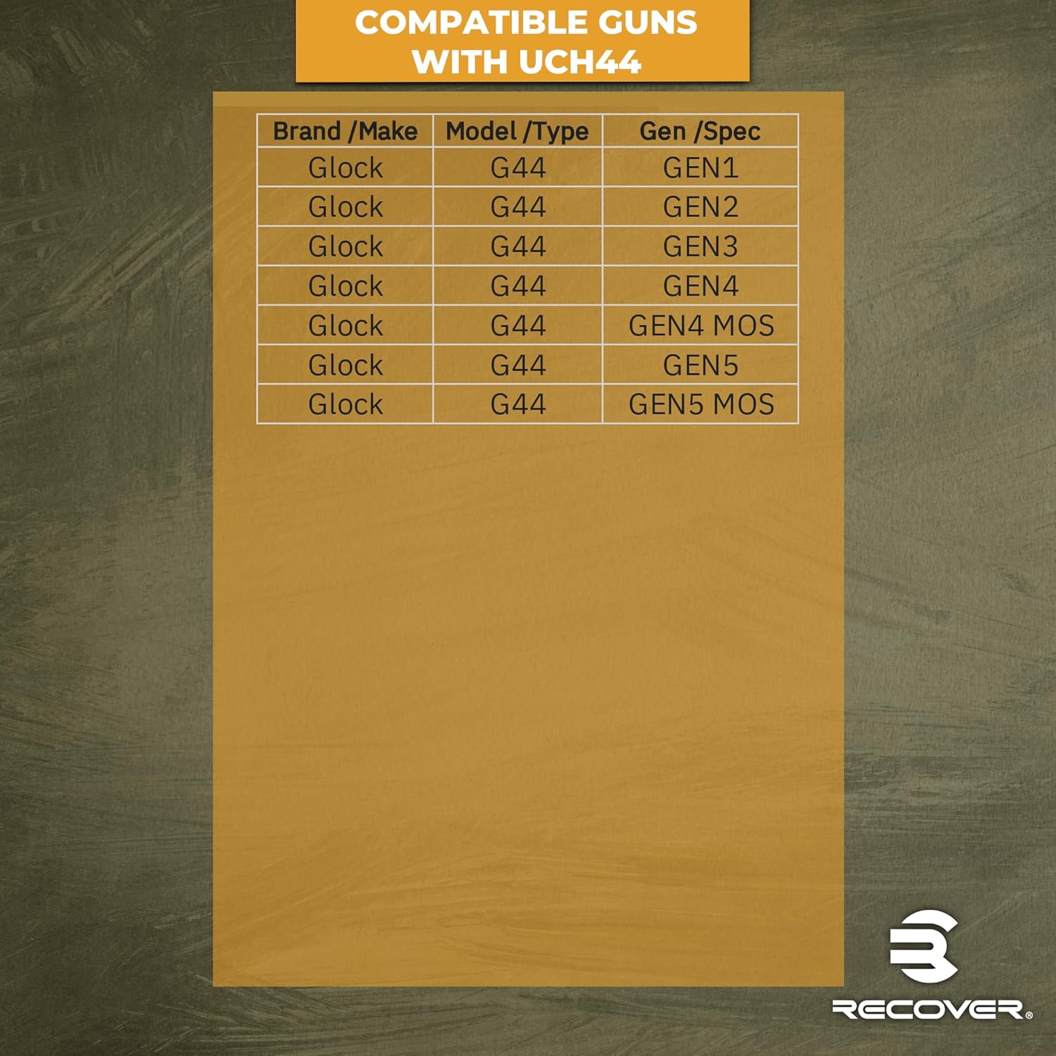Recover Tactical Slide Rack Assist 14 Versions Available Compatible with Most Glock Models, Also for M&P Models, Shield, P365 & Hellcat Models