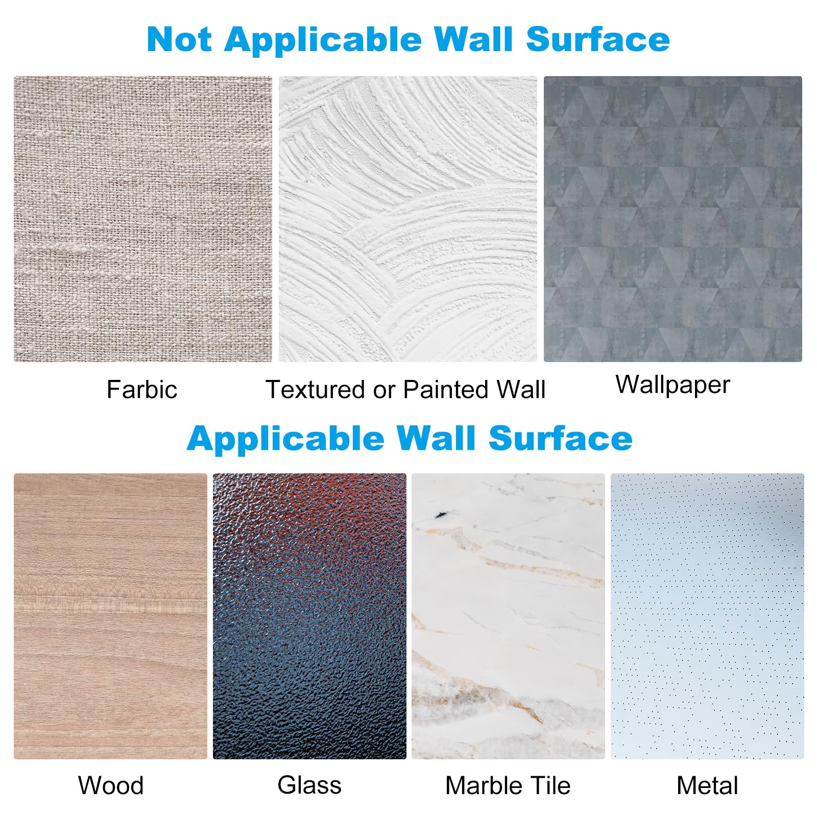 Romon Rubans Adhésifs,8M Scratch Autocollant Double Face, 16 Mm De Large Bande Agrippantes Adhésives Puissant Hook Loop Rubans Pour Ménage, Bricolage Et L'artisanat,Noir