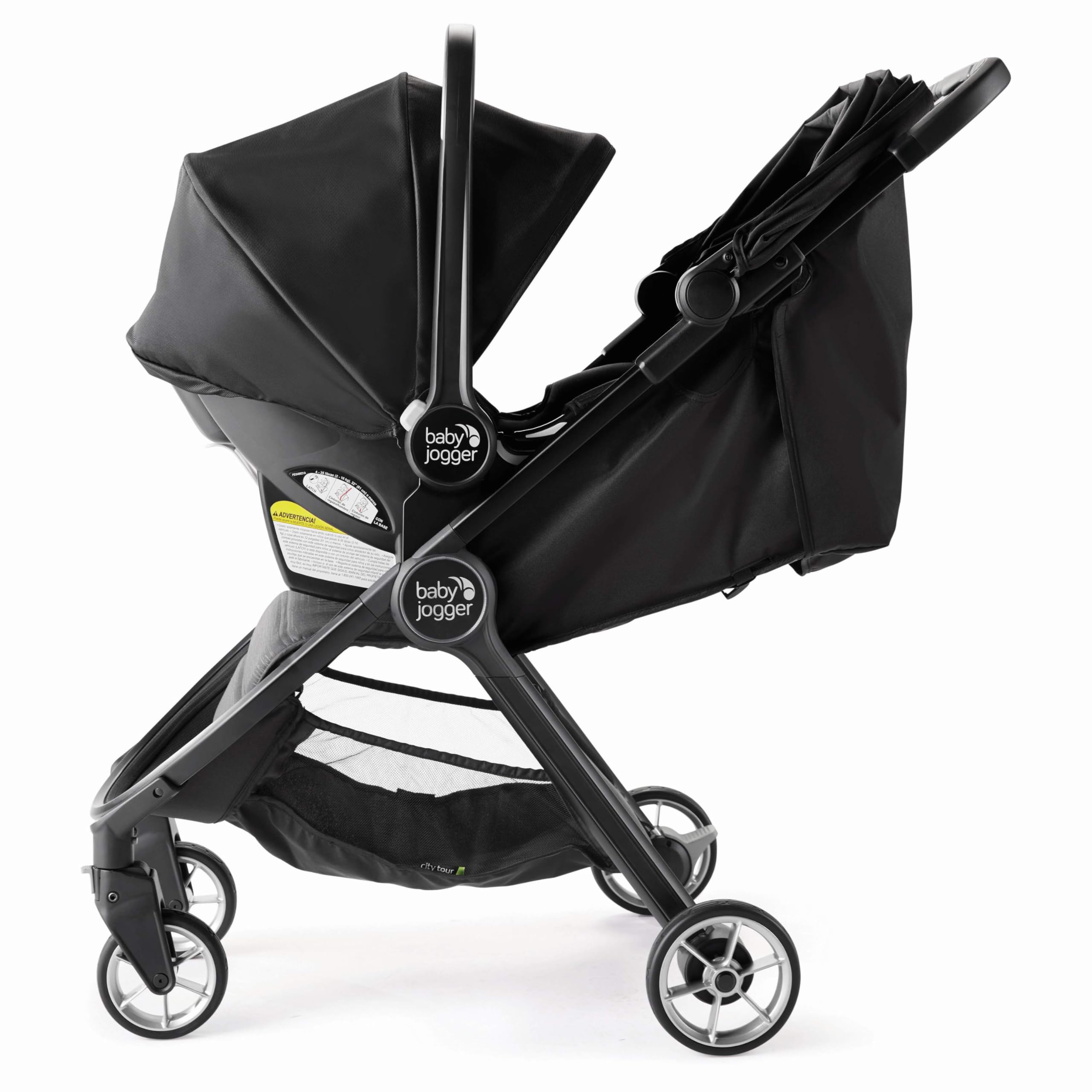 BABY JOGGER Babyschalenadapter für City GO i-Size Graco SnugRide i-Size, grau