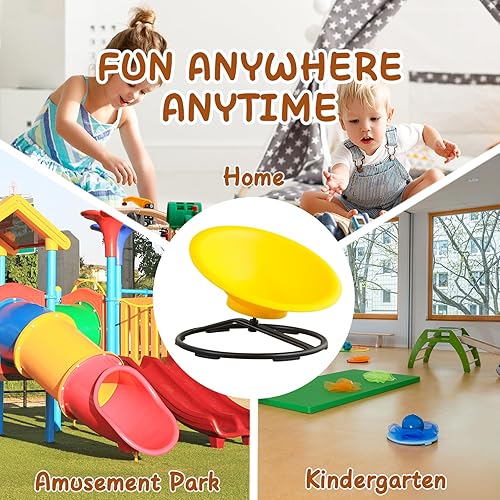 Miniatura 9 de Silla Giratoria para Niños Autistas, Silla Giratoria Sensorial para Sentarse y Girar para Edad 3+, Juguetes Sensoriales para Mejorar Habilidades