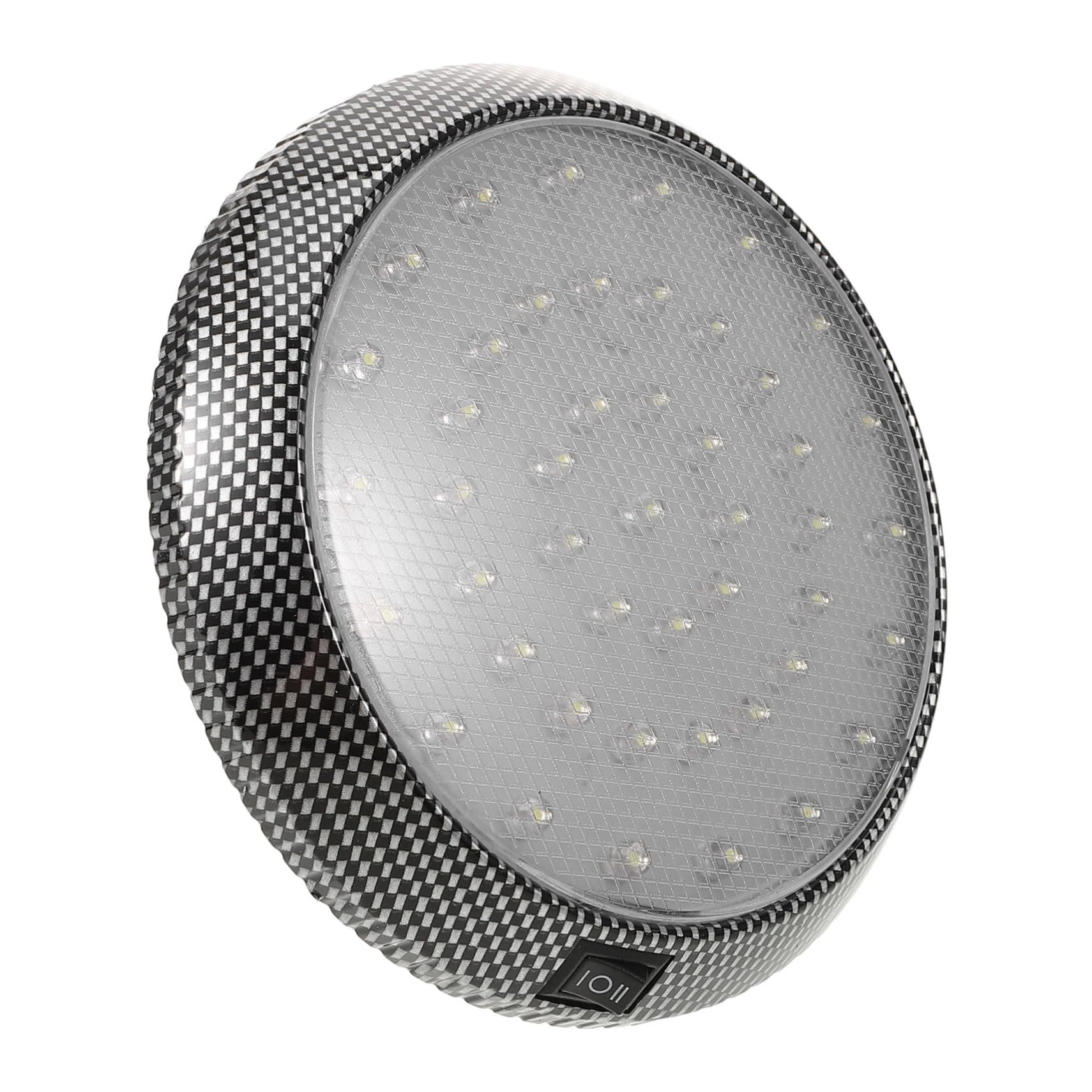STOBAZA Led Panel Dome Light for Ceiling Car Rv Truck Reading Light Easy to Install Long-life Low Power Consumption