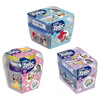 Amazon.co.jp: 【限定デザイン】ジップロック Disneyプリンセス