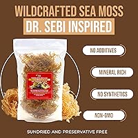 Vista 2 de Musgo marino irlandés peruano Elaborado en la naturaleza de Santa Lucía 4 onzas hace ~ 120 onzas de gel de musgo marino 100% natural, crudo