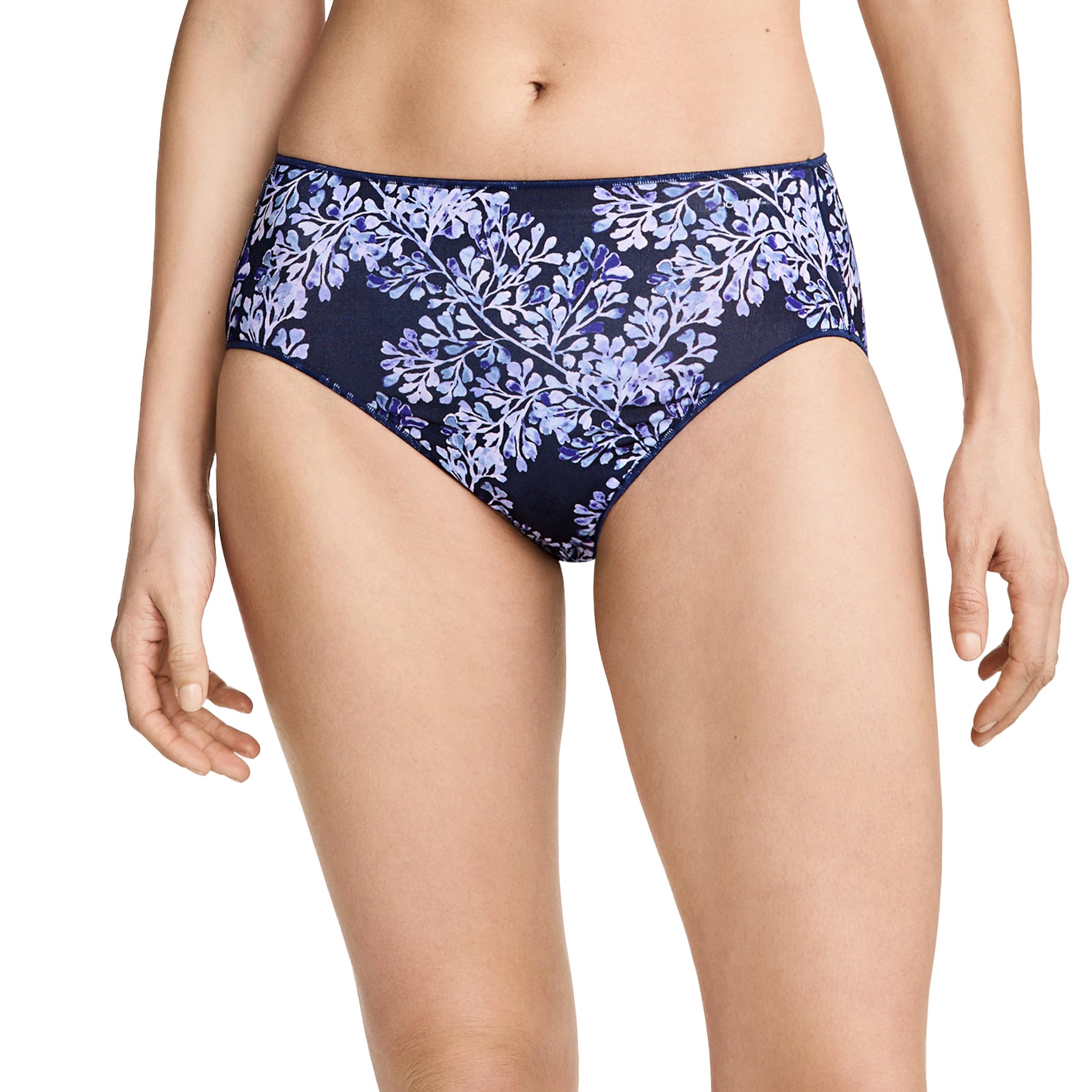Jockey Damenunterwäsche No Panty Line Promise Tactel French Cut – 3er-Pack, Hübsche Zweige, 6