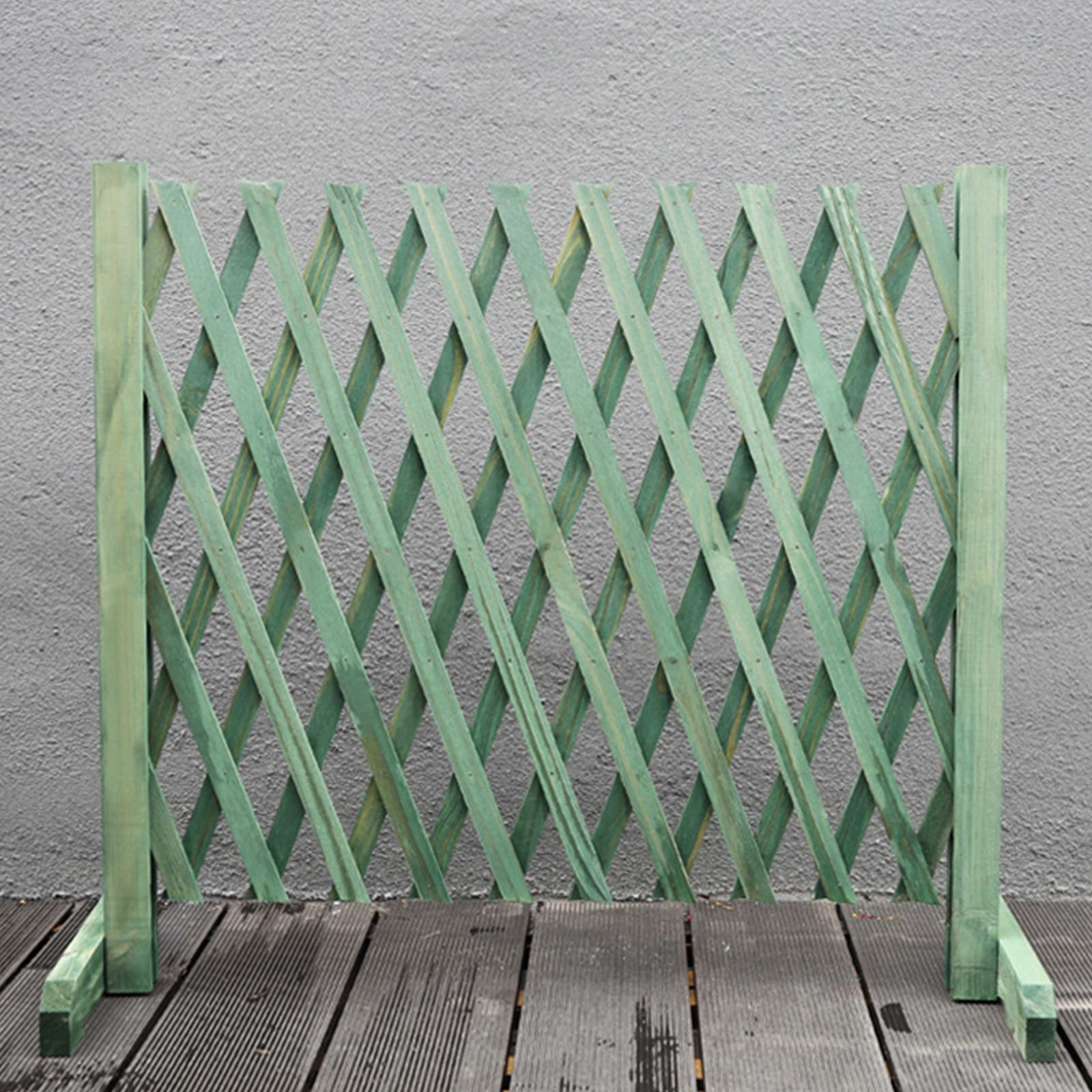 Grandi barriere espandibili in legno, staccionate rimovibili di alta qualità per giardini, patii e recinzioni per animali, splendida barriera decorativa in legno