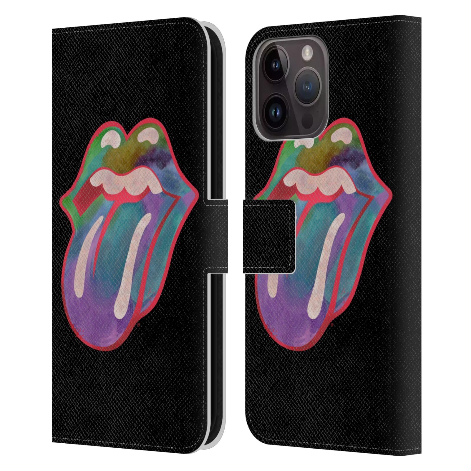 Funda tipo libro para iPhone 15 Pro Max con soporte y tarjetero 7