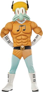 Rubies Sponge Out of Water Childs Muscle Chest Costume Squidward, Small
