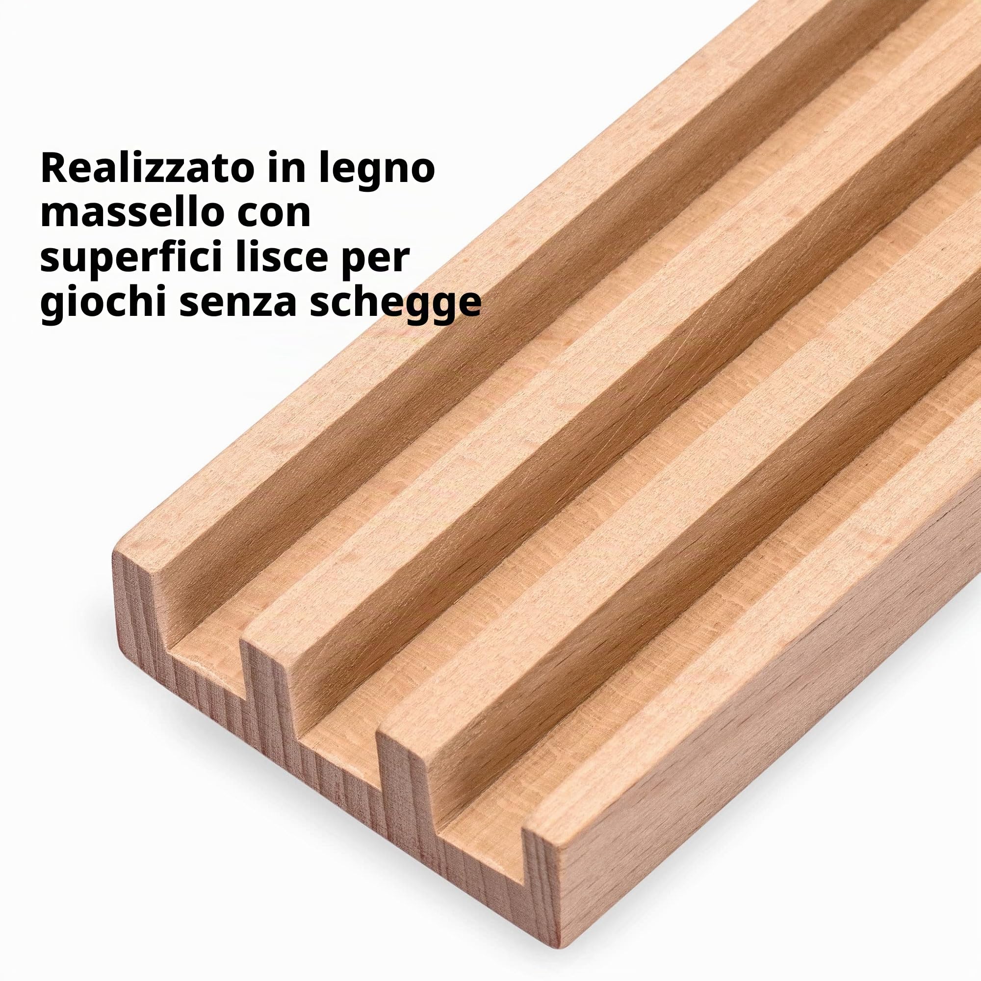 Yellow Mountain Imports Supporti in Legno di Faggio per Domino (25 Centimetri) - Set di 4 - Porta Domino per Treno Messicano, Chickenfoot