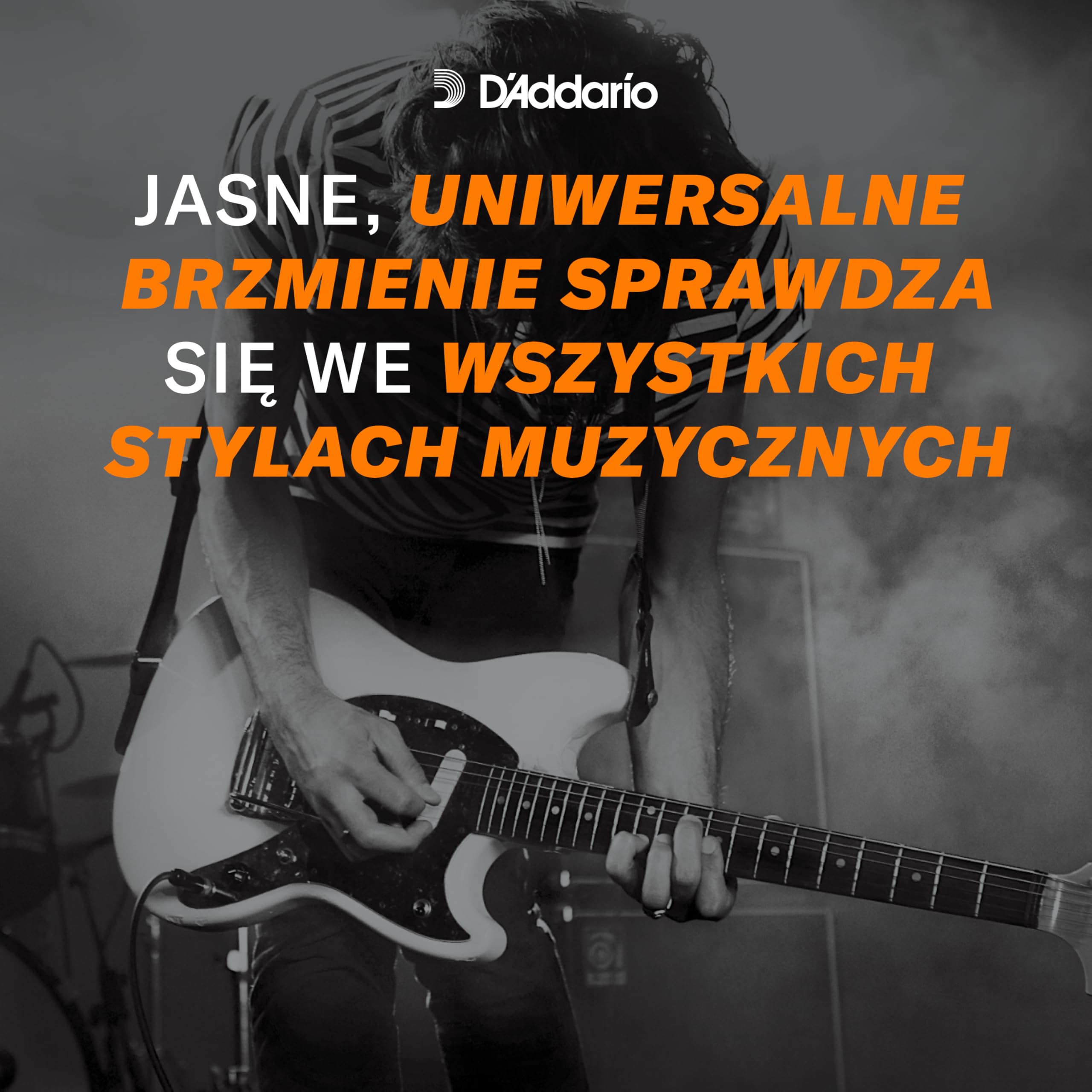 Struny do gitary elektrycznej D'Addario EXL140-10P z niklowaną owijką, Light Top/Heavy Bottom, 10-52, 10 zestawów