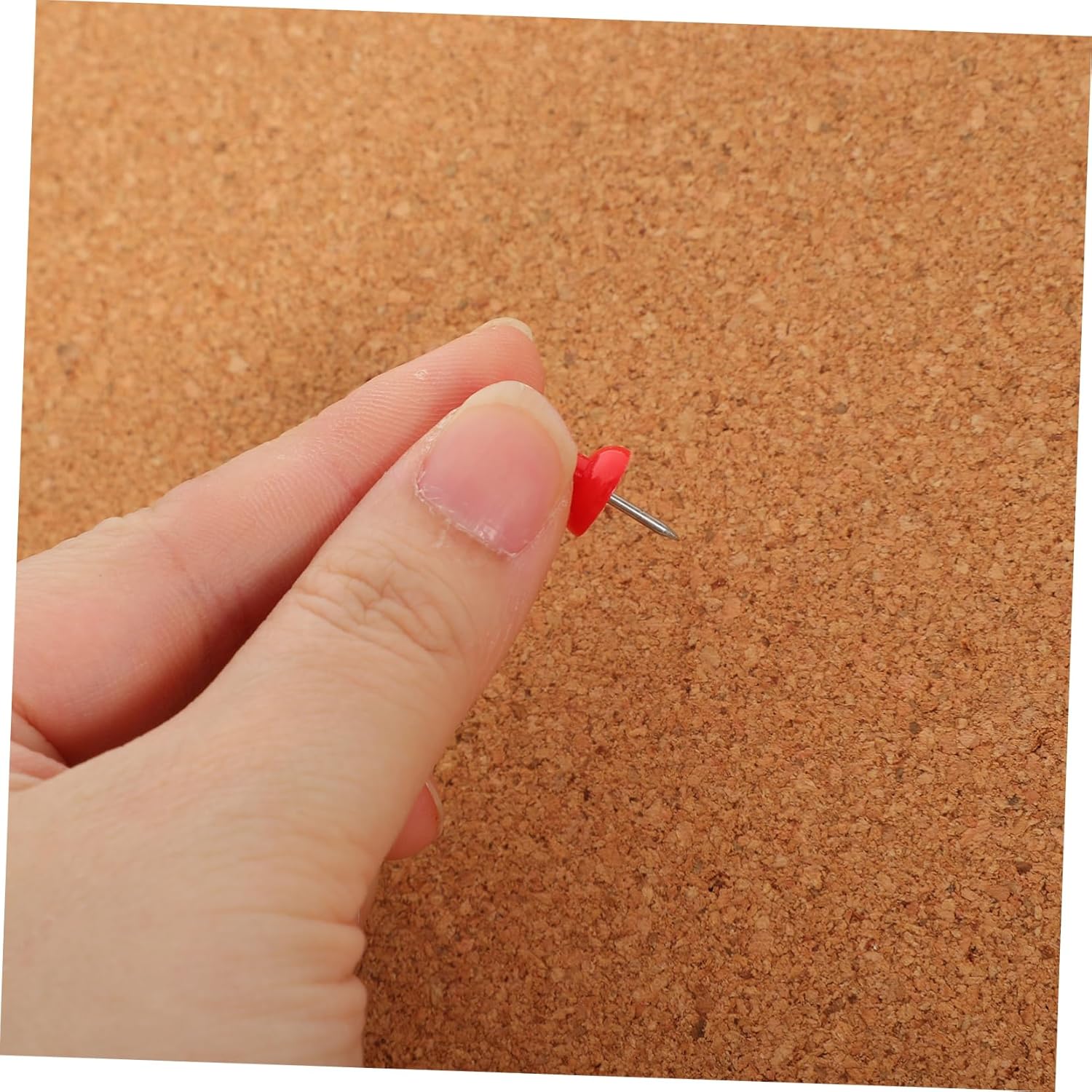 ABOOFAN Self-Adhesive Cork Board Small Wall Desk Board Frameless Thick Memo Notice for Office Home Decor