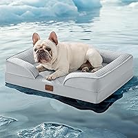 Vista 117 de Bedsure L Plus Cama ortopédica para perros grandes - Cama impermeable para perros y gatos, L Plus sofá de confort grande para perros con funda