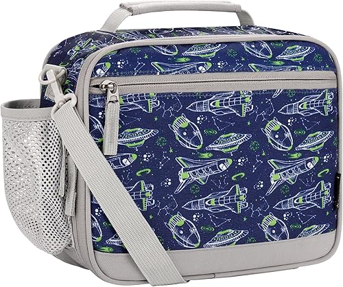 Miniatura 7 de Bolsa de almuerzo Choco Mocha de teñido anudado para niños, lonchera para niñas, loncheras para la escuela, bolsa de almuerzo con paquetes de hielo