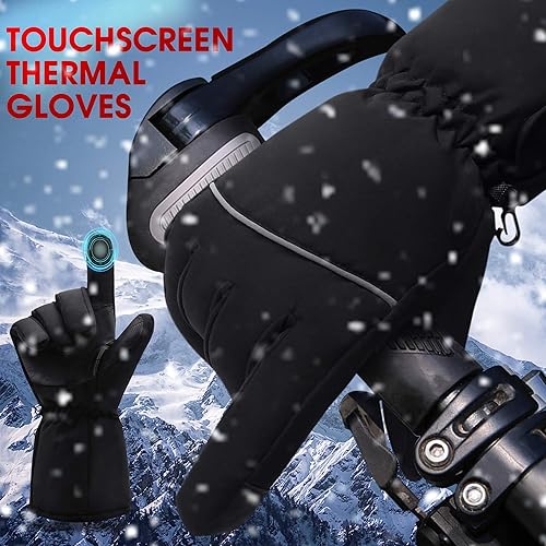 Miniatura 8 de Guantes calefactados, guantes eléctricos calefactados para campamento, calentadores de manos, guantes cálidos de invierno para hombres y mujeres,