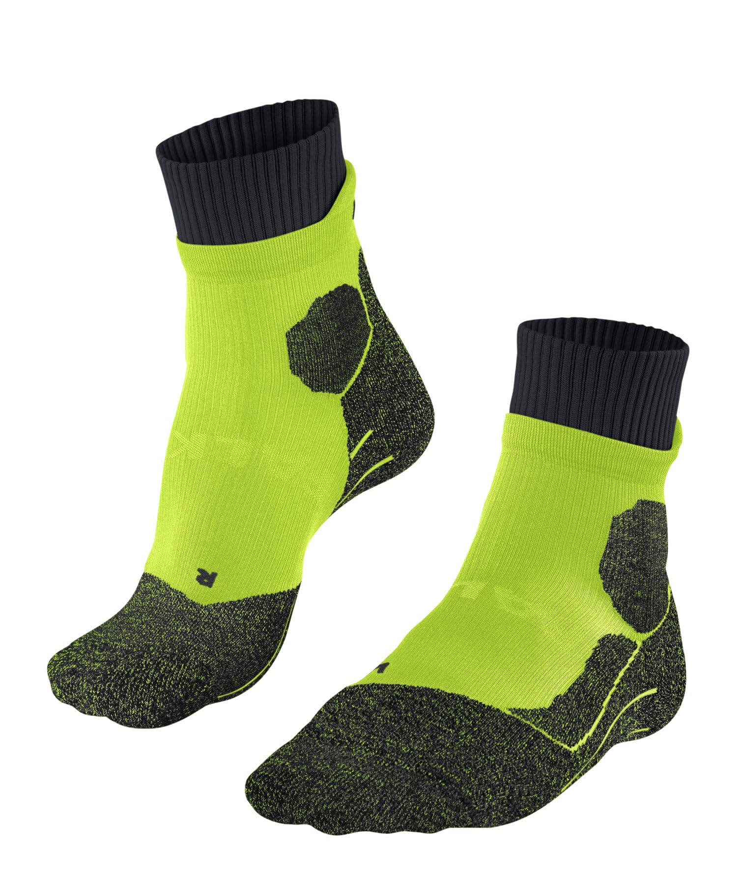 FALKE Men's RU Trail M So Functional Yarn Anti-Blister 1 Pair Running Socks, Green Matrix 7316, 5.5-7.5