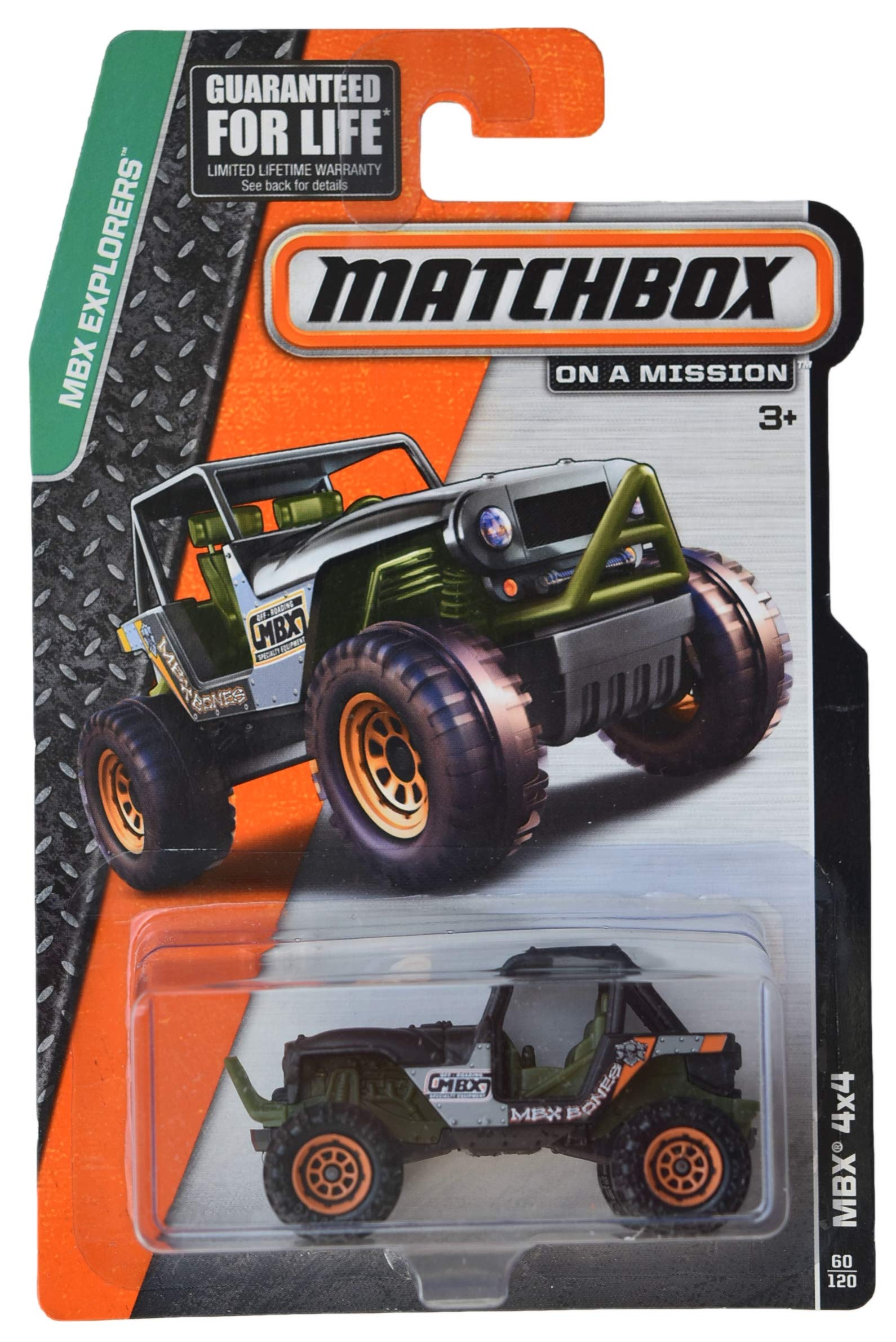 MatchboxMBX 4x4, Explorers 60/120 [Black/Green]