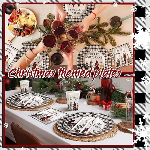 Miniatura 10 de Dandat Juego de 400 platos y servilletas de bautismo, decoraciones para fiesta de bautizo, cruz de bautismo, juego de vajilla desechable para 50