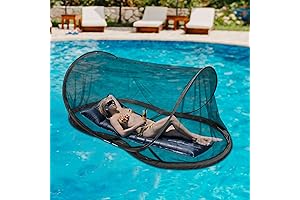 Canopy Pool Float with Net and Sunshade
