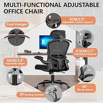 Amazon.com: FelixKing Office Chair with Headrest, Ergonomic