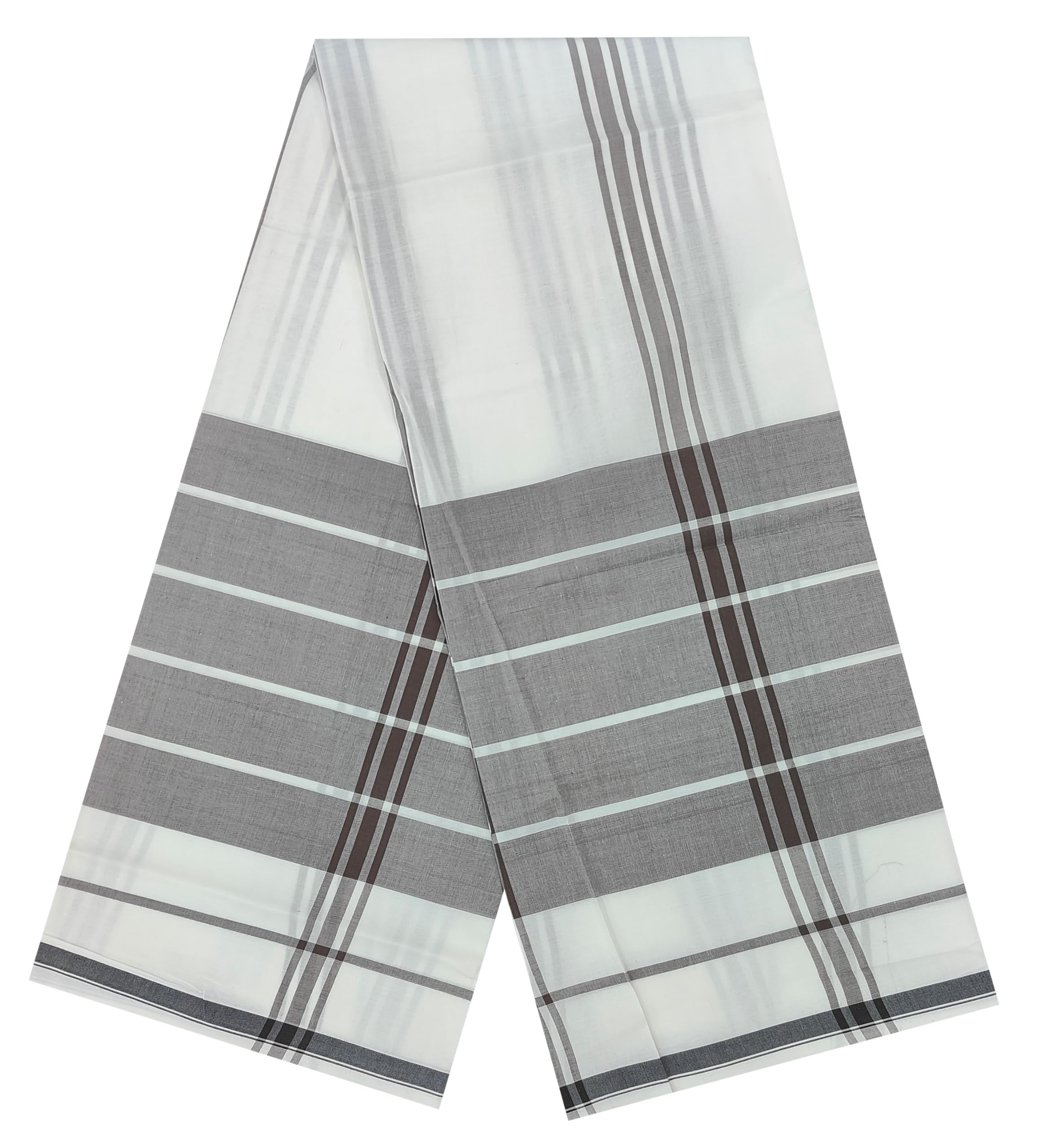 ISMAIL Men's Pure Cotton Unstitched Lungi Light Weight And Comfortable pl130