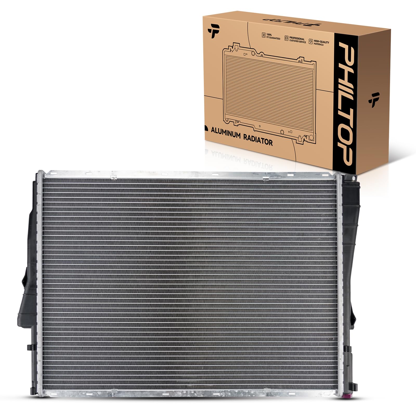 PHILTOP Core Radiator Compatible with CU2636 Core Width 22-7/8"