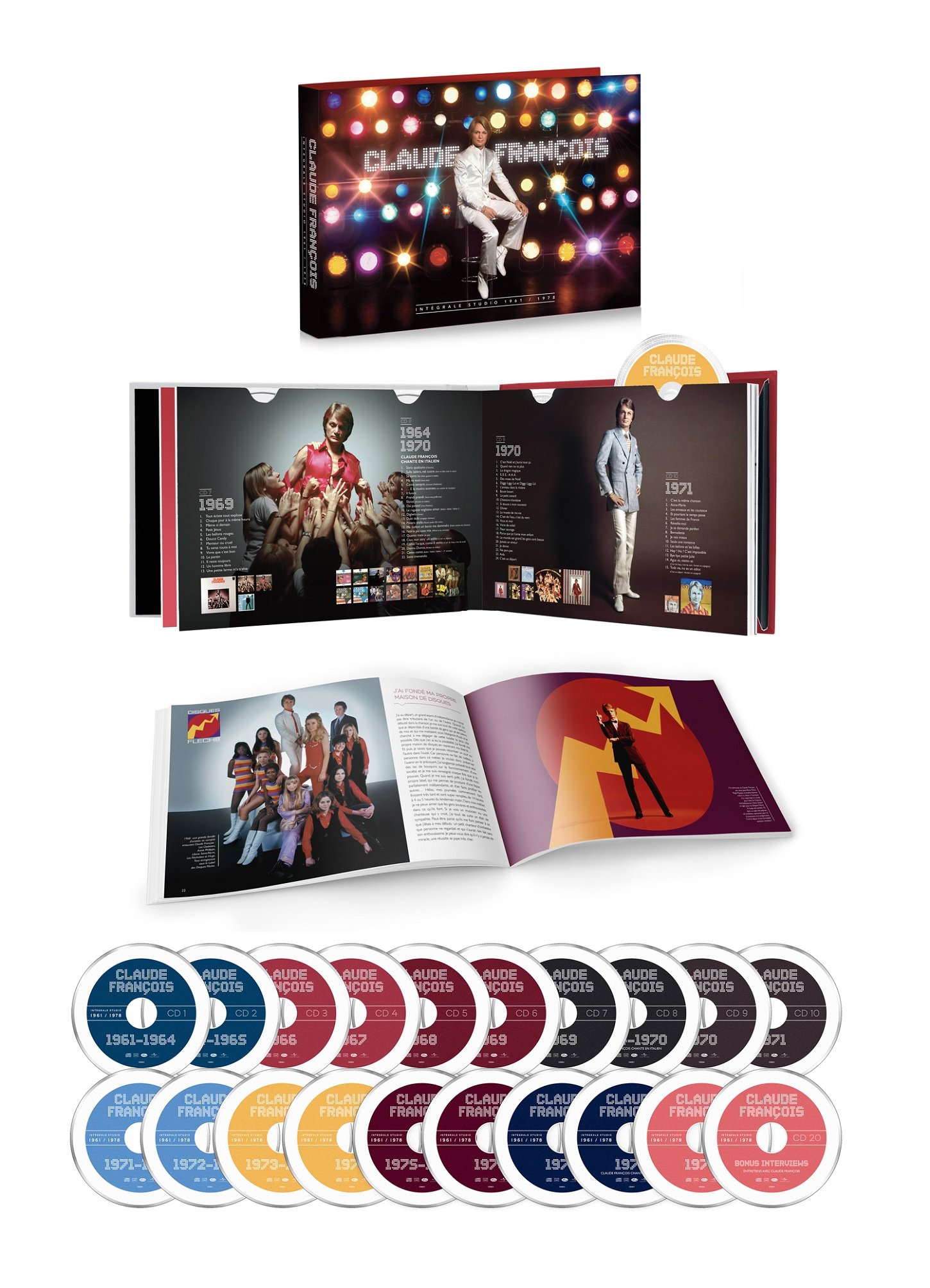Intégrale Studio 1961-1978 [Coffret 20CD]