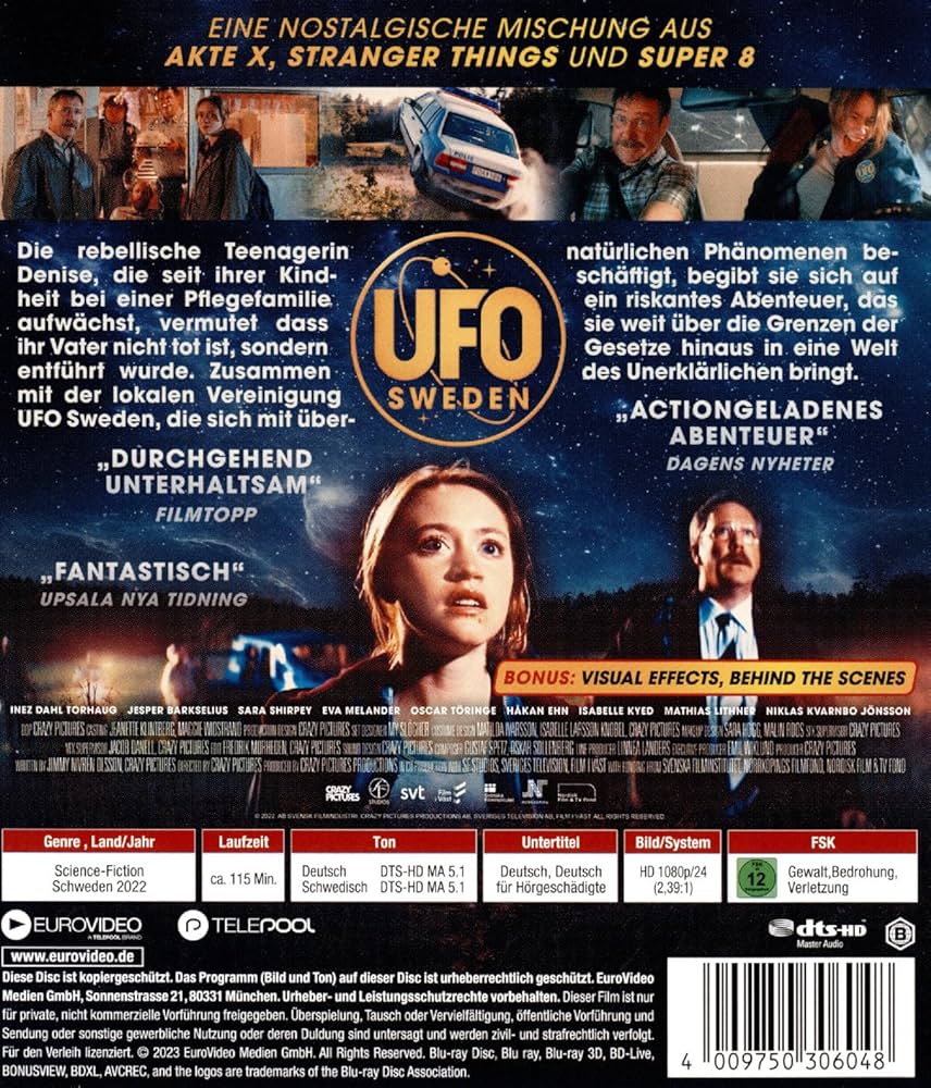 UFO Sweden [Blu-ray]: Amazon.ca: Movies & TV Shows