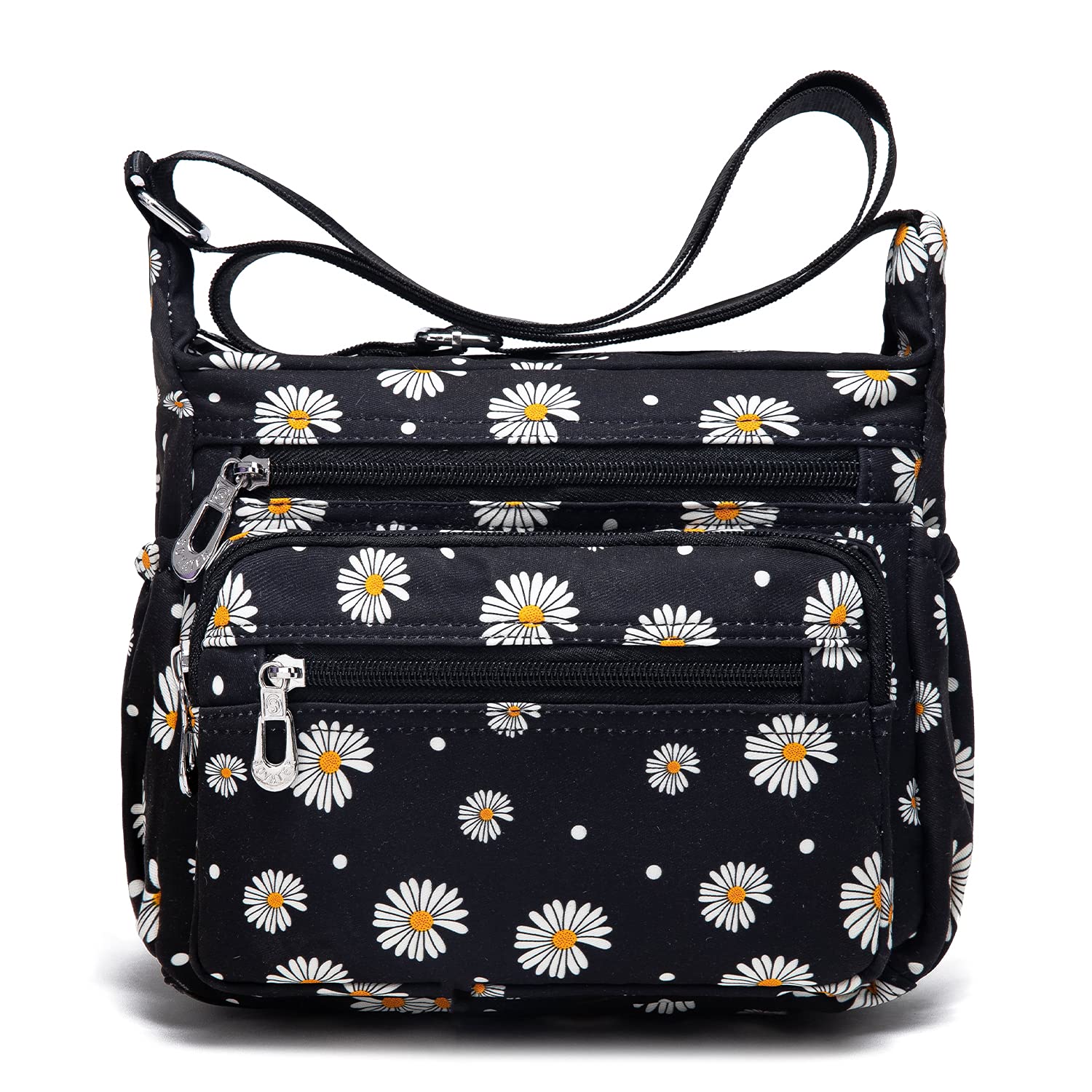 Pealwel Women Shoulder Handbag Roomy Multiple Pockets Bag Ladies Crossbody Purse Tote Top Handle Satchel