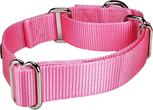 Miniatura 3 de Mikivery Martingale - Collar de nailon ajustable y de seguridad para entrenamiento de seguridad, coloridos y cómodos collares para mascotas con