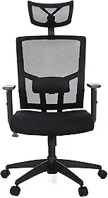 Cadeira Para Escritório Presidente Giratória Ergonômica ANM312 P