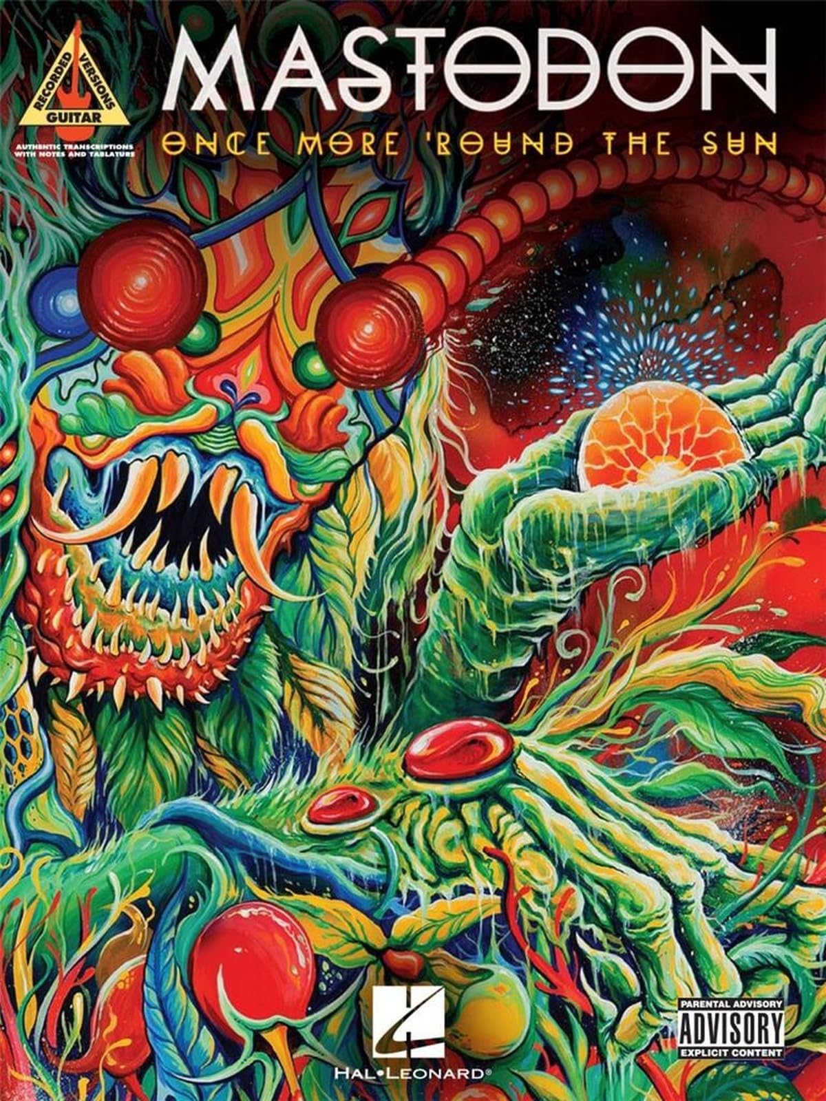 Mastodon Once More Round The Sun Guitar Recorded Versn Grv Gtr TAB BK (Recorded Versions Guitar)