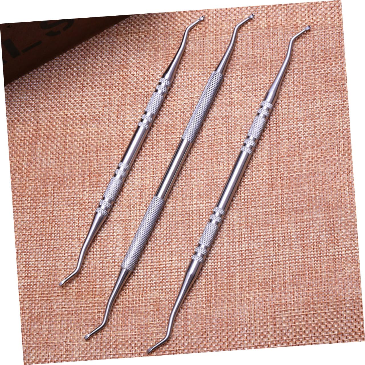 Gogogmee Cuticle Remover Tool for Nails Nail Gel Remover Cuticle Spoon Pusher Stainless Steel