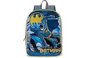 Batman Backpack for Kids: Embodying Justice League's Strength and Courage