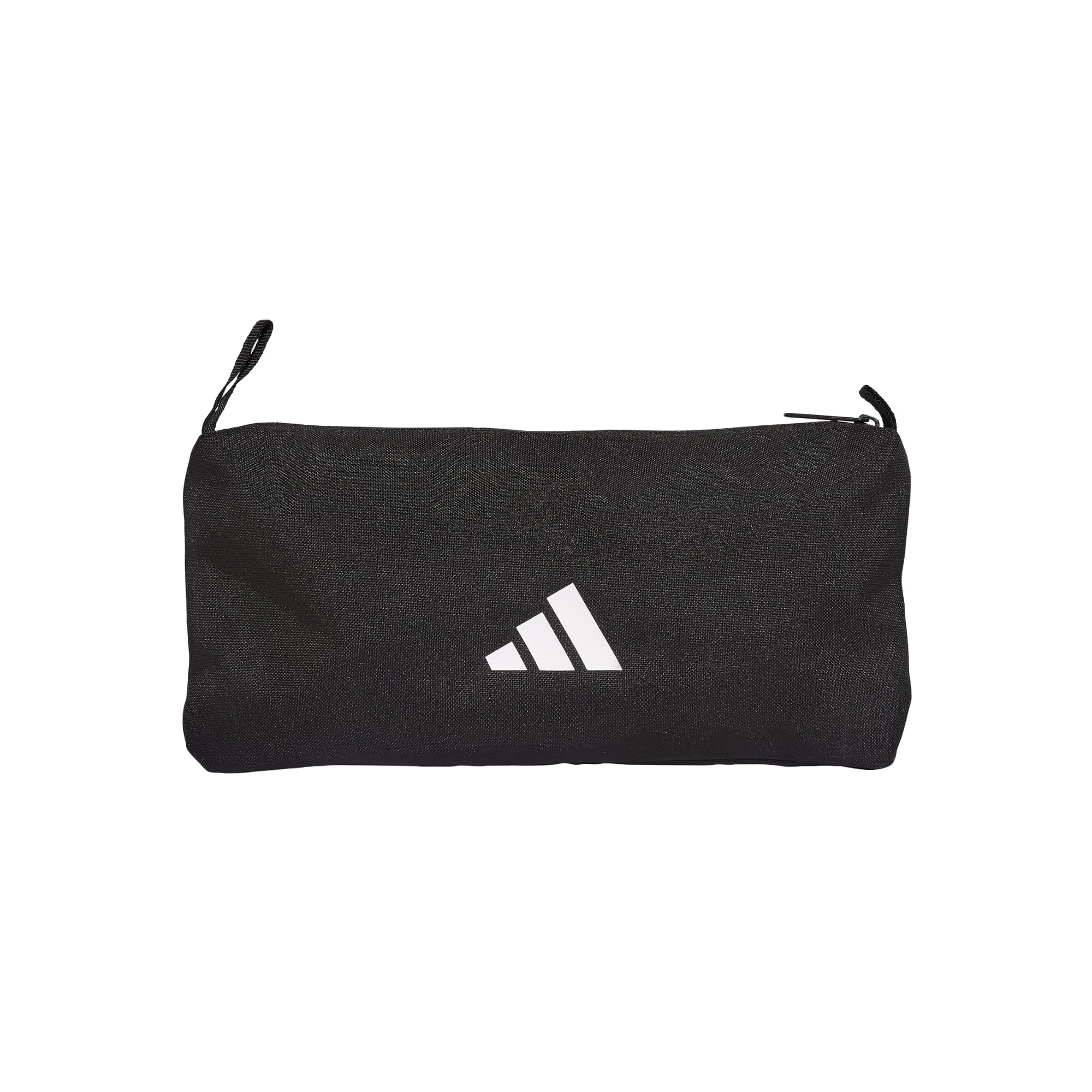 adidas Unisex Kids Pencil Case Flat Backpack, black/white, One Size