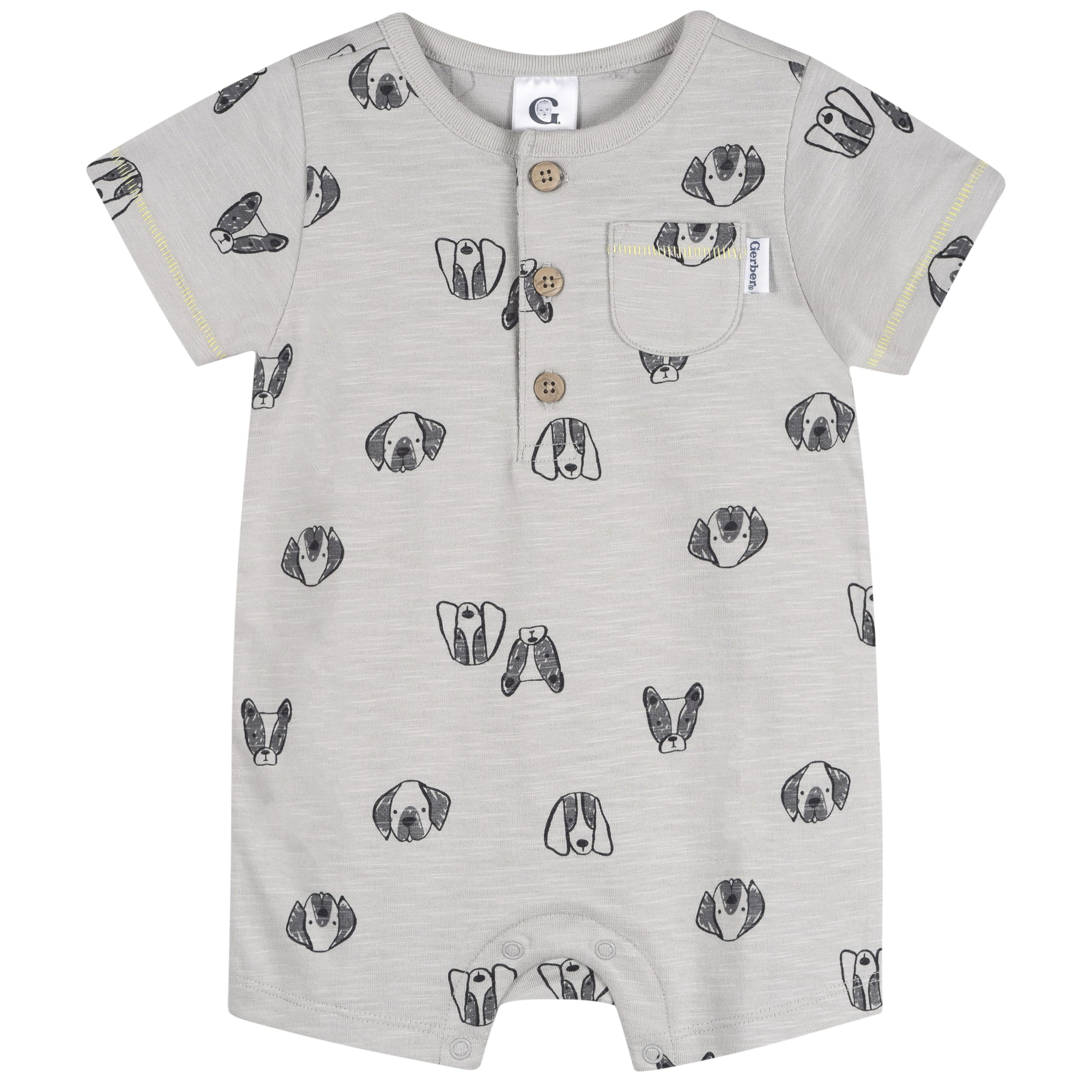 Gerber Baby Short Sleeve Romper